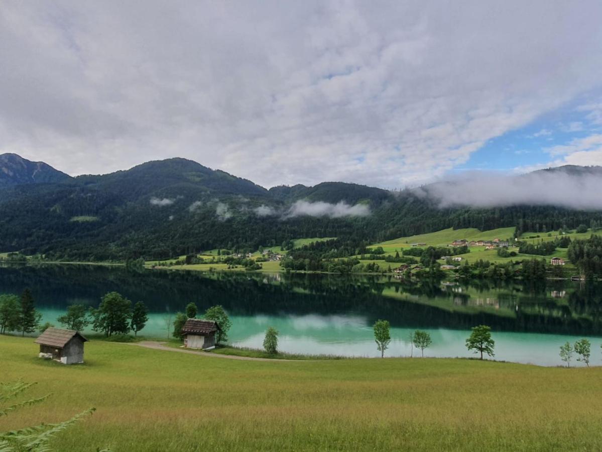 Haus Lackner Am Weissensee In Kaernten Kültér fotó