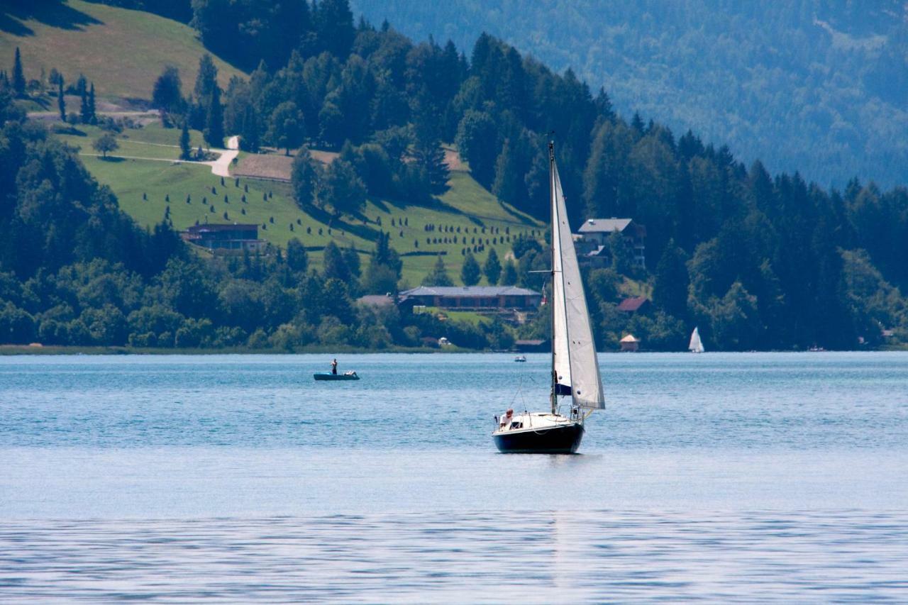 Haus Lackner Am Weissensee In Kaernten Kültér fotó