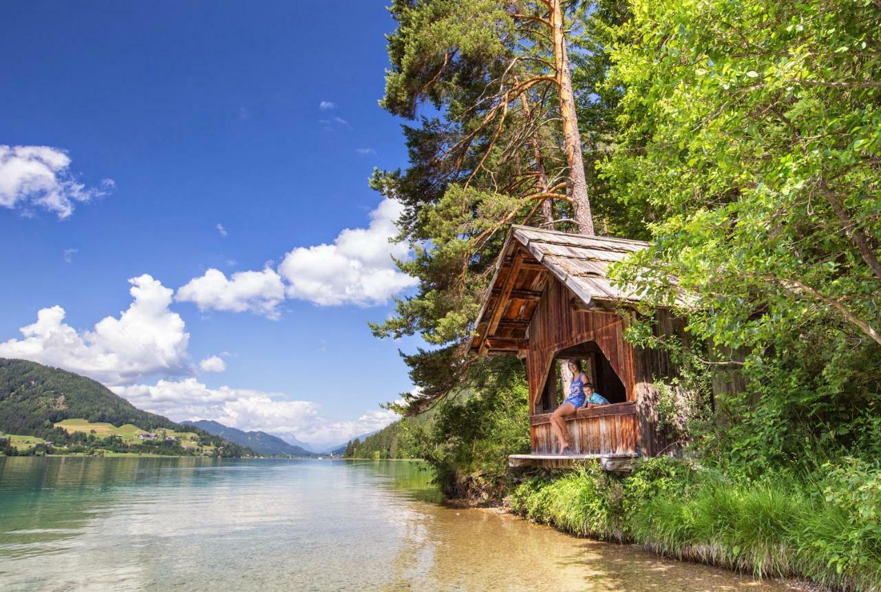 Haus Lackner Am Weissensee In Kaernten Kültér fotó